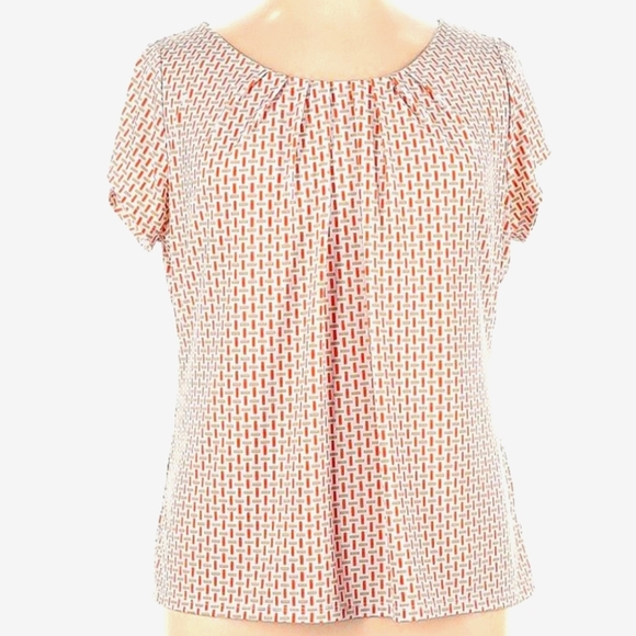 Worthington Short Sleeves Top Blouse - Picture 8 of 9
